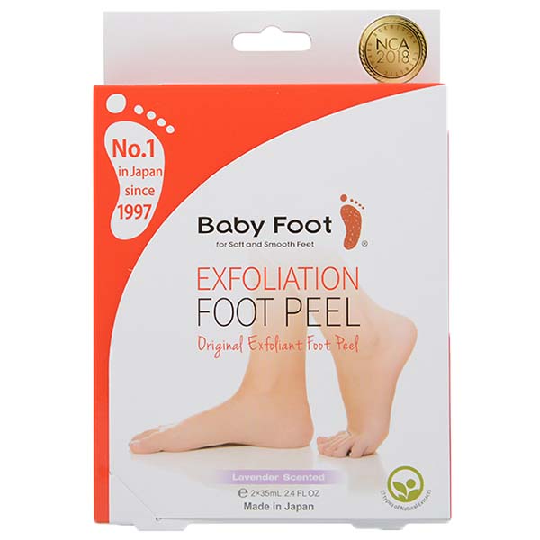 Baby Foot fodbehandling fjerner hård hud - få de pæneste fødder